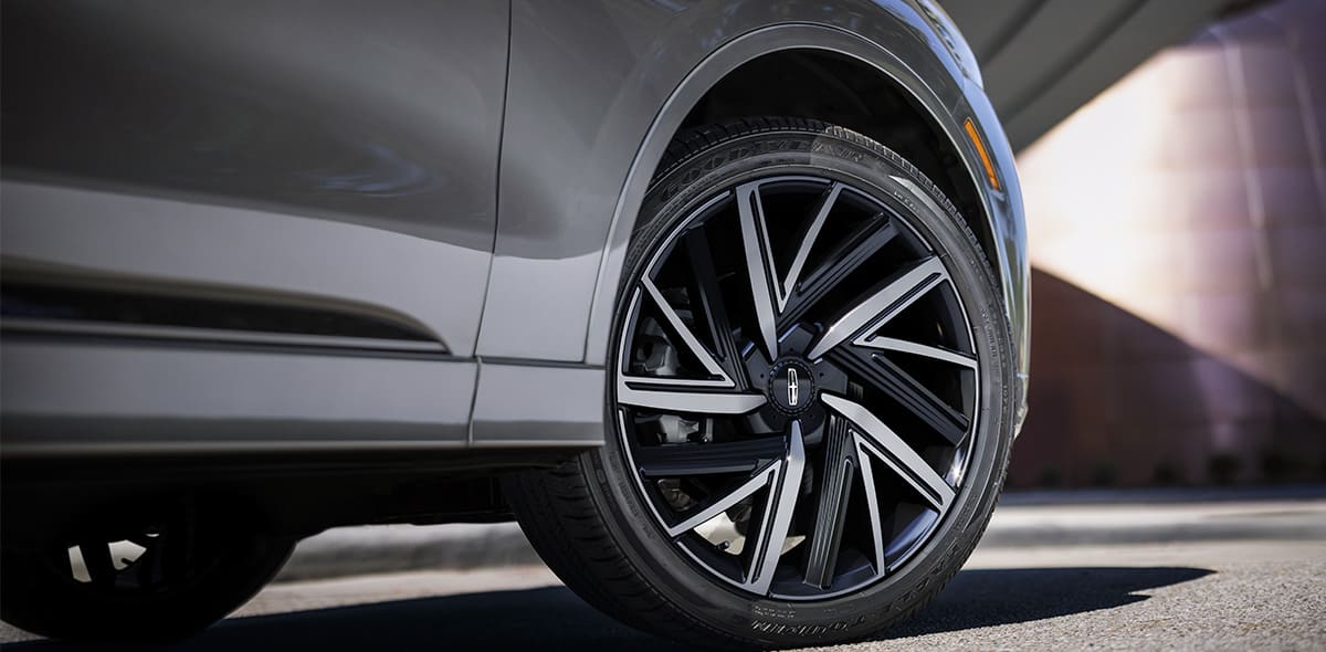 Rines de Aluminio Brillante 22" con Brazos en Color Negro 