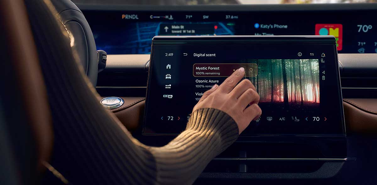Consola Central de Lincoln Nautilus 2026