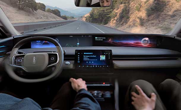 Sistema de dirección de volante anti-colisión equipado en Lincoln Nautilus 2026