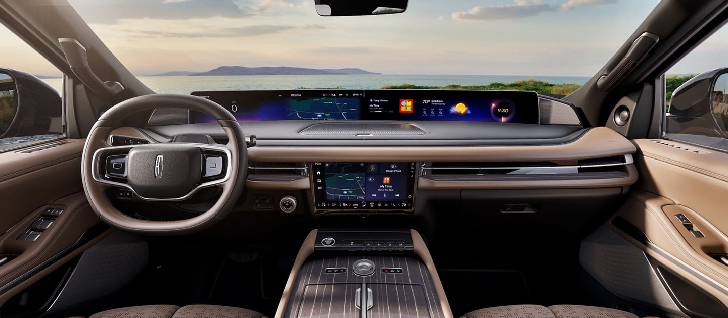 Lincoln Navigator 2025 Black Label, exclusiva camioneta SUV de lujo con interior en color 