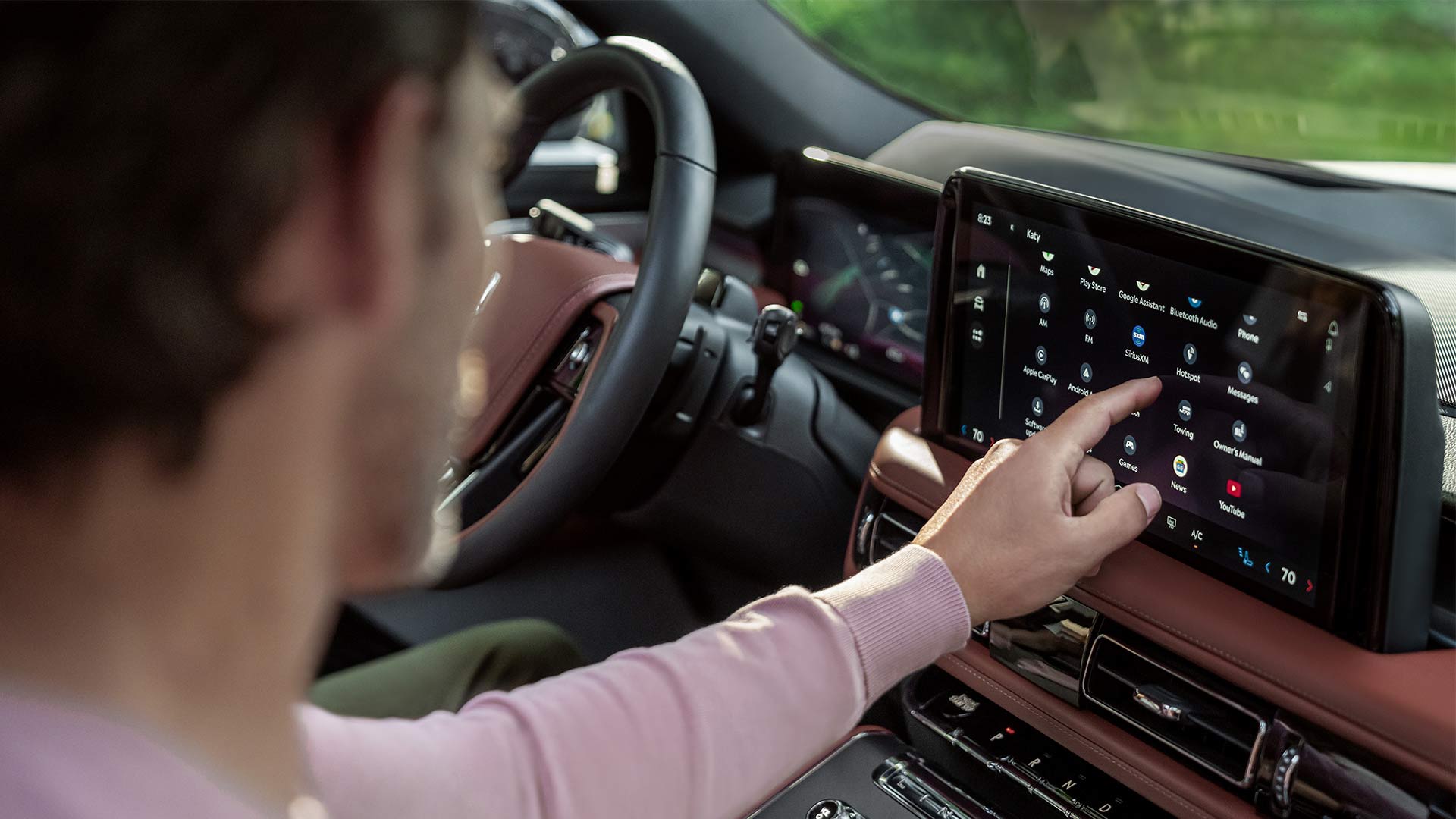 Camioneta Lincoln Aviator 2026 con SYNC5 y Google Integrado. Tecnología Intuitiva para total control