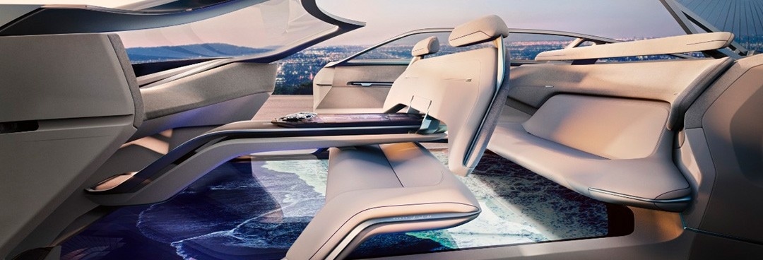 Piso digital e iluminación ambiental que refuerzan la tecnología del futuro